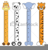 Measuring Height Clipart Image