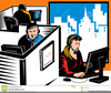 Work Office Clipart Image