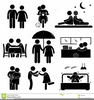 Boyfriend And Girlfriend Clipart Image