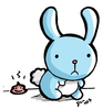 Cute Bunnies Clipart Image