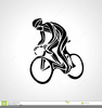 Clipart Bicyclist Image