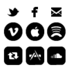 Mono Social Icons Image
