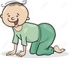 Baby Crawl Clipart Image