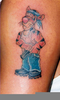 Gangsta Tigger Tattoo Image