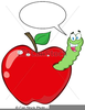 Clipart Apfel Mit Wurm Image