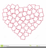 Heart Template Clipart Image