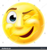 Winking Emoticon Clipart Image