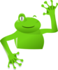 Wave Frog Clip Art