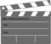 Storyboard Clapperboard Title Clip Art