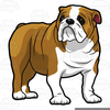 Bulldog Pup Clipart Image