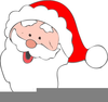 Father Christmas Beard Clipart Image