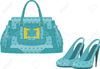 Shoes And Purses Clipart Image