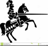 Jousting Free Clipart Image