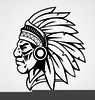 Cherokee Indians Clipart Image