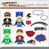 Free Printable Superhero Clipart Image