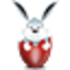 Bunny In Egg Red 4 Image