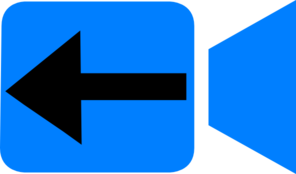 Video Out Call Icon Clip Art