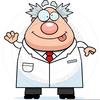 Wacky Scientist Clipart Image