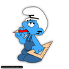 Smurf House Clipart Image