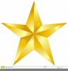 Point Star Clipart Image