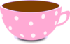 Pink Tea Cup Clip Art