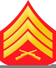 Army Master Sergeant Clipart Image