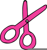 Cartoon Scissors Clipart Image