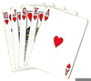 Royal Flush Clipart Free Image