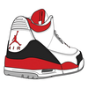 Air Jordan Clipart Image