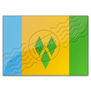 Flag Saint Vincent And The Grenadines 3 Image