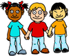 Students Dancing Clipart Image