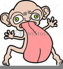 Tongue Out Clipart Image