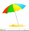 Clipart Parasol Plage Image