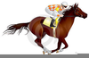 Night At The Races Clipart Image