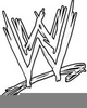 Free Wrestling Clipart Image