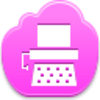 Typewriter Icon Image