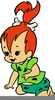 Pebbles Flintstone Clipart Image