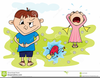 Naughty Child Clipart Image