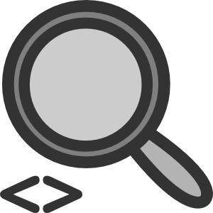 Enlarge View Clip Art