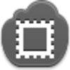 Postage Stamp Icon Image