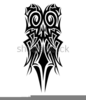 Free Tribal Tattoo Clipart Image