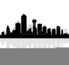 Dallas Skyline Clip Art