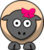 Sheep Cartoon Clip Art