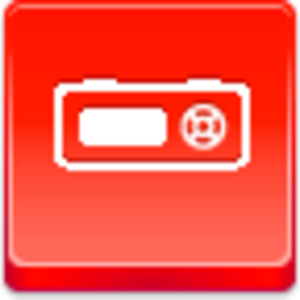 Free Red Button Icons Mp Player Image
