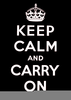 Free Keep Calm Clipart Image