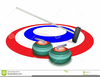 Curling Stones Clipart Image
