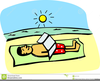 Suntan Clipart Image