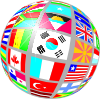 Sphere Flags Clip Art