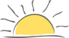 Sunset Clip Art