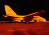 An F-14 Tomcat Assigned To The  Black Lions  Of Fighter Squadron Two One Three (vf-213) Prepares To Launch From The Flight Deck Aboard The Aircraft Carrier Uss Theodore Roosevelt (cvn 71). Image